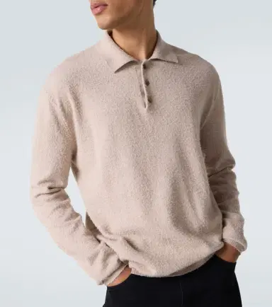 The Row Almot cotton polo sweater | Thumbnail 5