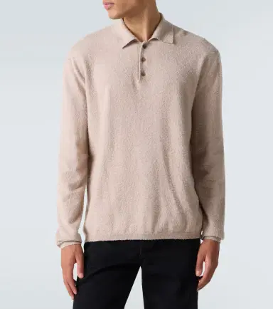 The Row Almot cotton polo sweater | Thumbnail 6