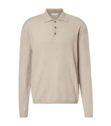 The Row Almot cotton polo sweater | Thumbnail 1