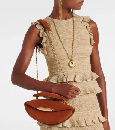 Zimmermann Wavelength suede tote bag | Thumbnail 5 Zimmermann Wavelength suede tote bag | Thumbnail 5