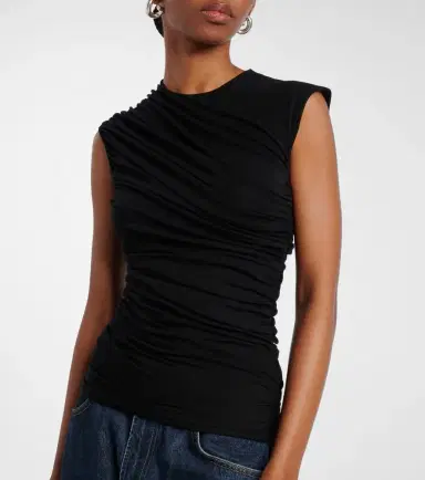 AGOLDE Ester ruched top | Thumbnail 4