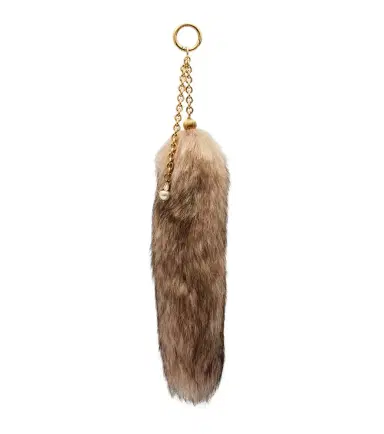 Chloe Chloé Treasure Tails shearling bag charm | Thumbnail 1