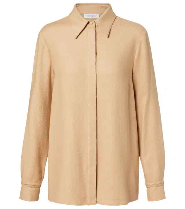 Gabriela Hearst Cruz cashmere and silk shirt