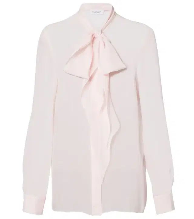 Gabriela Hearst Shildon tie-neck silk blouse
