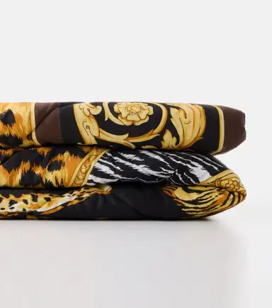 Versace Home Wild Cats cotton satin throw | Thumbnail 2