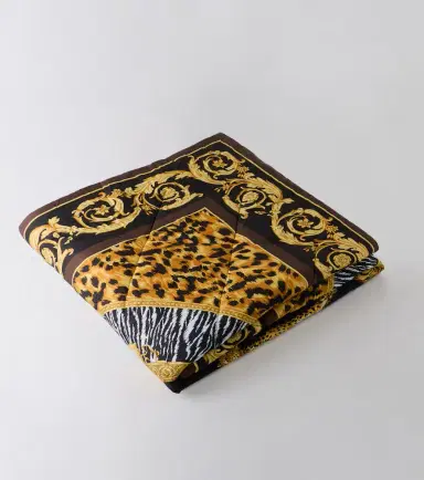 Versace Home Wild Cats cotton satin throw | Thumbnail 5