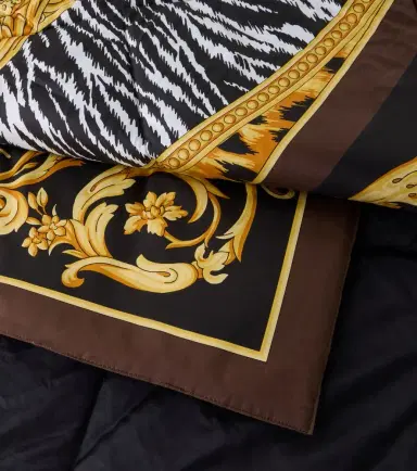 Versace Home Wild Cats cotton satin throw | Thumbnail 6