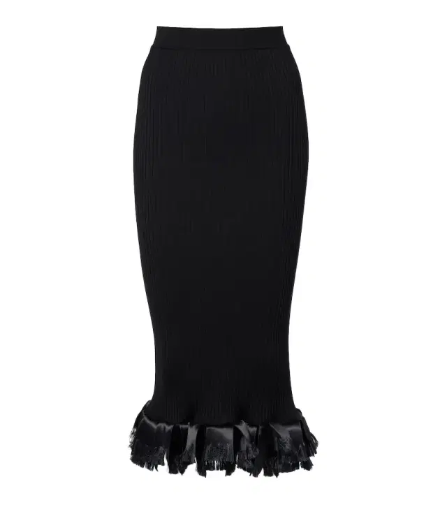 Fforme Riley wool-blend midi skirt