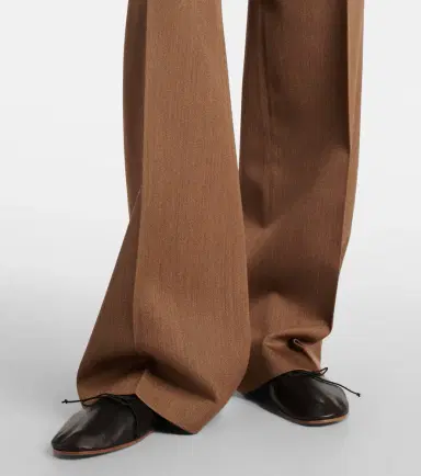 FFORME Agel high-rise virgin wool wide-leg pants | Thumbnail 6 FFORME Agel high-rise virgin wool wide-leg pants | Thumbnail 6