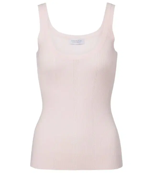 Lucy rib-knitted wool tank top