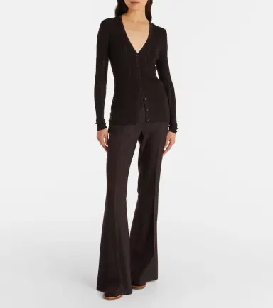Gabriela Hearst Lillian rib-knitted wool cardigan | Thumbnail 2 Gabriela Hearst Lillian rib-knitted wool cardigan | Thumbnail 2