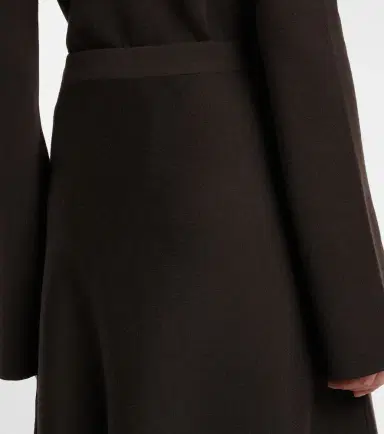 Gabriela Hearst Wool, silk, and cashmere midi skirt | Thumbnail 4