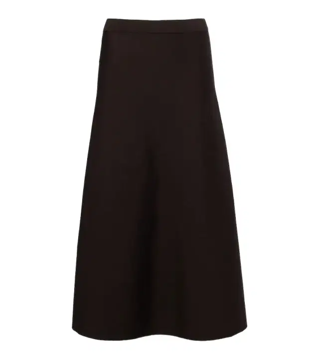 Gabriela Hearst Wool, silk, and cashmere midi skirt