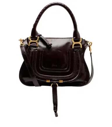 Chloe Chloé Marcie Small leather shoulder bag | Thumbnail 1 Chloe Chloé Marcie Small leather shoulder bag | Thumbnail 1