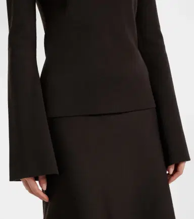 Gabriela Hearst Wool, silk, and cashmere top | Thumbnail 3