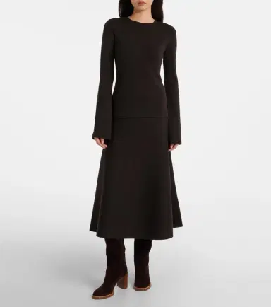 Gabriela Hearst Wool, silk, and cashmere top | Thumbnail 4