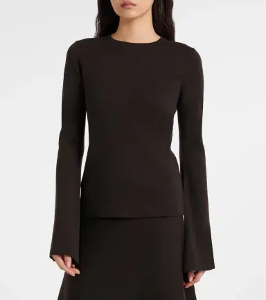 Gabriela Hearst Wool, silk, and cashmere top | Thumbnail 5