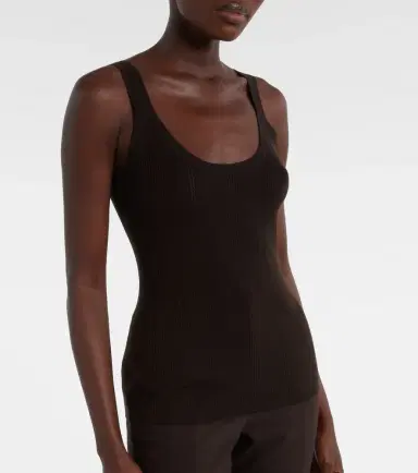 Gabriela Hearst Pointelle wool tank top | Thumbnail 4