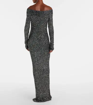 Stella McCartney Knitted sequined gown | Thumbnail 2