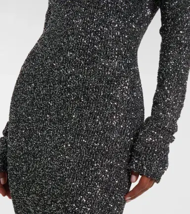 Stella McCartney Knitted sequined gown | Thumbnail 4