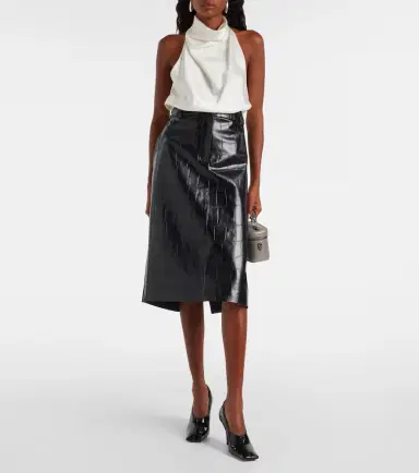 Stella McCartney Halterneck satin top | Thumbnail 2 Stella McCartney Halterneck satin top | Thumbnail 2
