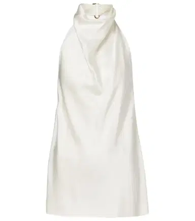Stella McCartney Halterneck satin top | Thumbnail 1 Stella McCartney Halterneck satin top | Thumbnail 1