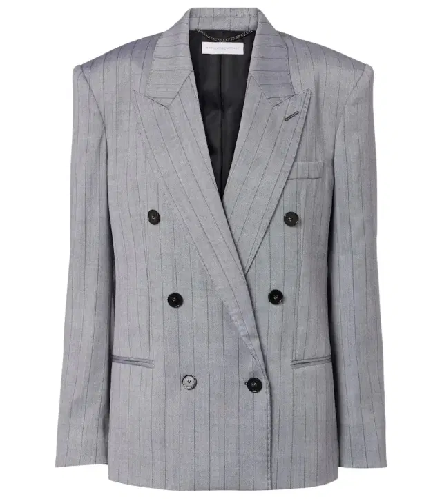 Stella McCartney Double-breasted wool blazer