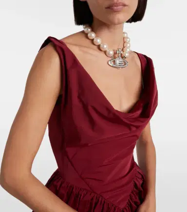 Vivienne Westwood Mini Sunday draped corset dress | Thumbnail 2 Vivienne Westwood Mini Sunday draped corset dress | Thumbnail 2