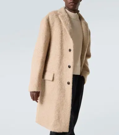 Dries Van Noten Mohair and wool coat | Thumbnail 4