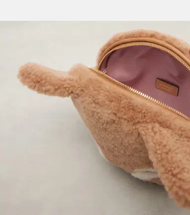 Jimmy Choo Soft Fox Mini shearling shoulder bag | Thumbnail 3