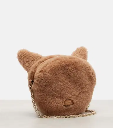 Jimmy Choo Soft Fox Mini shearling shoulder bag | Thumbnail 4