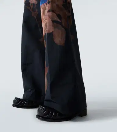 Dries Van Noten Pilan floral wool-blend taffeta wide-leg pants | Thumbnail 5 Dries Van Noten Pilan floral wool-blend taffeta wide-leg pants | Thumbnail 5