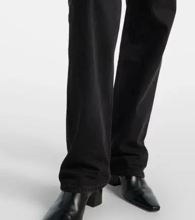 Saint Laurent Nico mid-rise straight jeans | Thumbnail 2 Saint Laurent Nico mid-rise straight jeans | Thumbnail 2