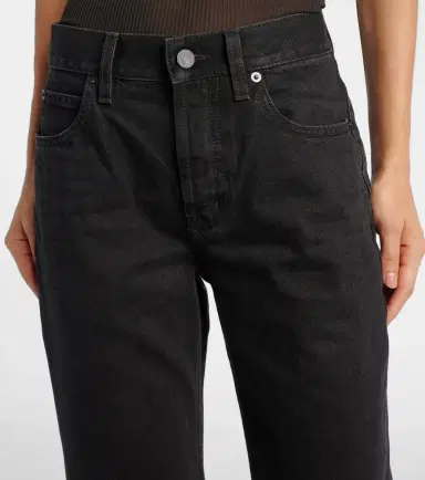 Saint Laurent Nico mid-rise straight jeans | Thumbnail 3 Saint Laurent Nico mid-rise straight jeans | Thumbnail 3