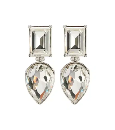 Alexander McQueen Cocktail crystal-embellished earrings | Thumbnail 1 Alexander McQueen Cocktail crystal-embellished earrings | Thumbnail 1