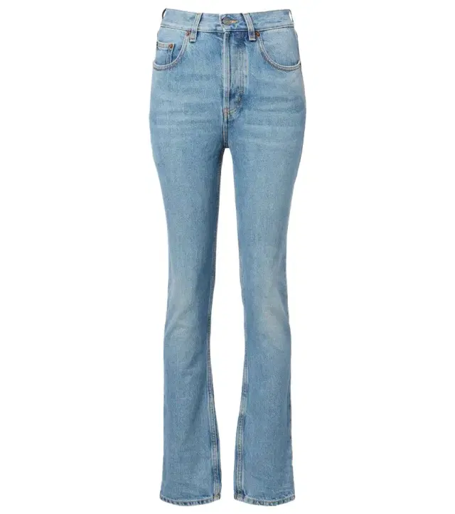 Mid-rise bootcut jeans