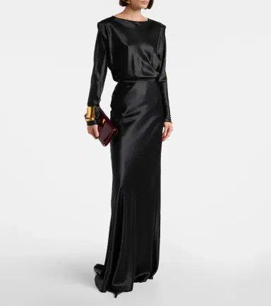Saint Laurent Silk satin top | Thumbnail 2