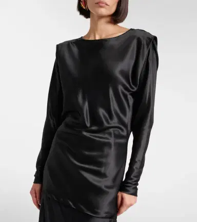 Saint Laurent Silk satin top | Thumbnail 5