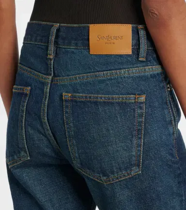 Saint Laurent Mid-rise bootcut jeans | Thumbnail 4 Saint Laurent Mid-rise bootcut jeans | Thumbnail 4