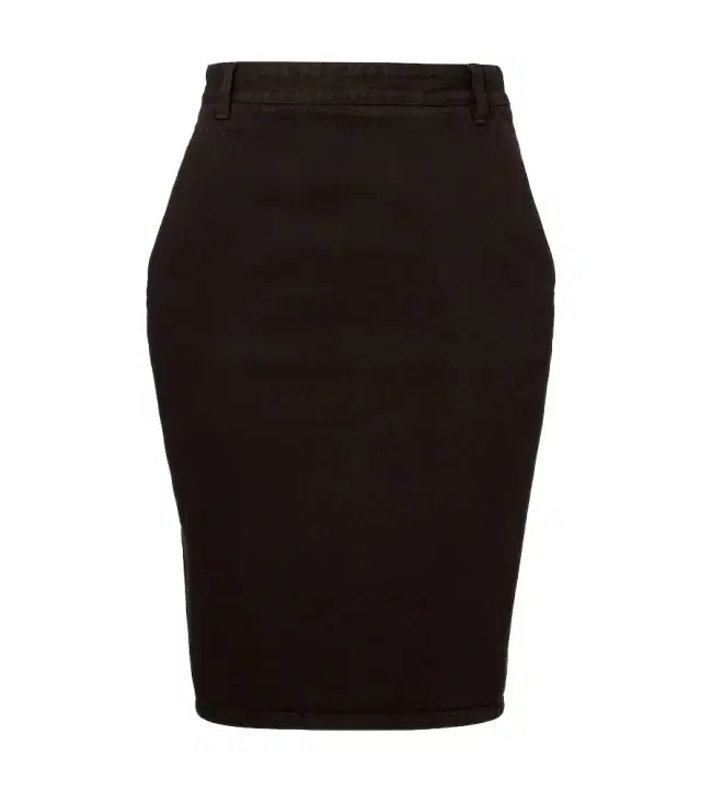 Cotton pencil skirt