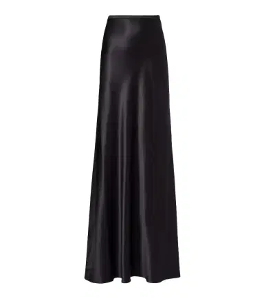 Saint Laurent Pleated silk maxi skirt | Thumbnail 1 Saint Laurent Pleated silk maxi skirt | Thumbnail 1
