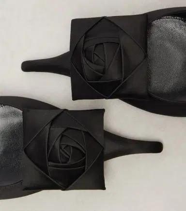 Saint Laurent Dakota 50 crêpe satin slingback pumps | Thumbnail 3 Saint Laurent Dakota 50 crêpe satin slingback pumps | Thumbnail 3