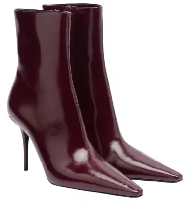 Saint Laurent Ashley 90 leather ankle boots | Thumbnail 1 Saint Laurent Ashley 90 leather ankle boots | Thumbnail 1