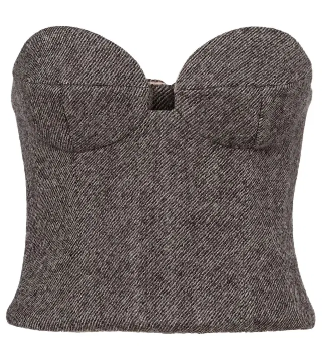 Magda Butrym Wool-blend corset
