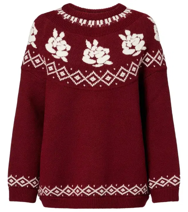 Magda Butrym Fair Isle wool sweater