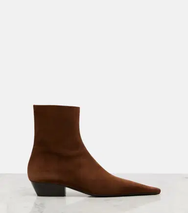 Saint Laurent Jill 30 suede ankle boots | Thumbnail 3 Saint Laurent Jill 30 suede ankle boots | Thumbnail 3