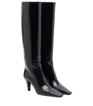 Saint Laurent Jill 75 leather knee-high boots | Thumbnail 1 Saint Laurent Jill 75 leather knee-high boots | Thumbnail 1
