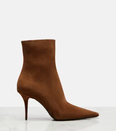 Saint Laurent Ashley 90 suede ankle boots | Thumbnail 3 Saint Laurent Ashley 90 suede ankle boots | Thumbnail 3