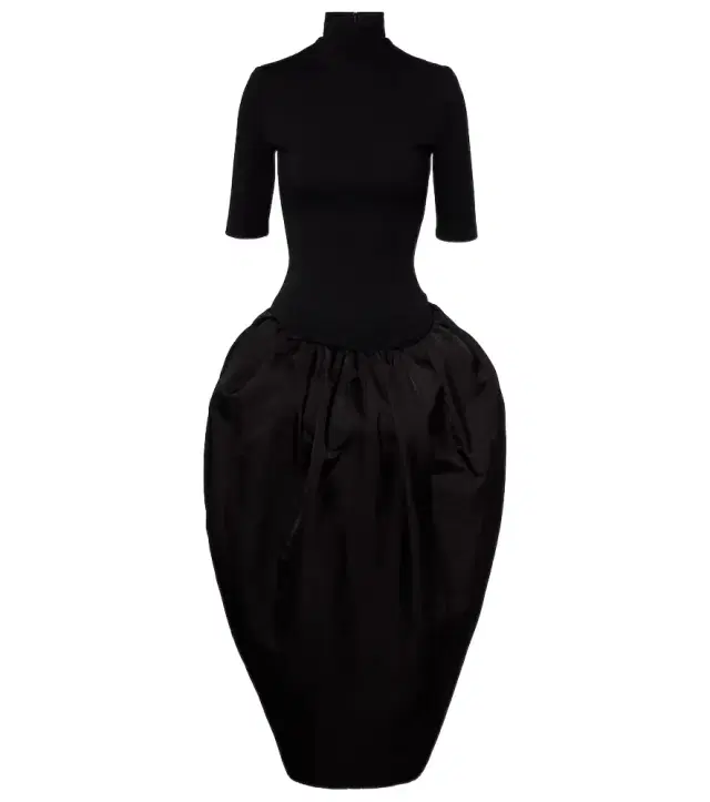 Magda Butrym Turtleneck midi dress