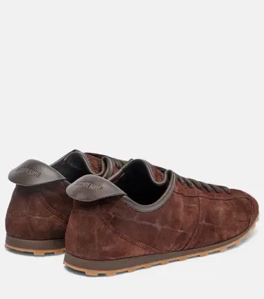 Jacquemus Tennis croc-effect suede sneakers | Thumbnail 3 Jacquemus Tennis croc-effect suede sneakers | Thumbnail 3